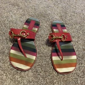 Coach sandals